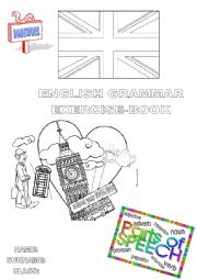 English Worksheet: English grammar exercisebooks cover