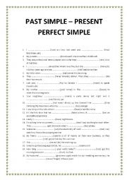 PAST SIMPLE - PRESENT PERFECT