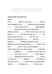 English Worksheet: Past simple - Bens day