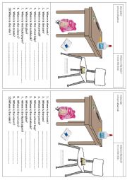 English Worksheet: preposition