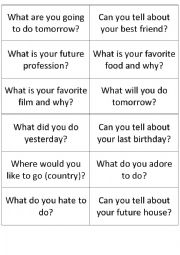 English Worksheet: Answer the questions!