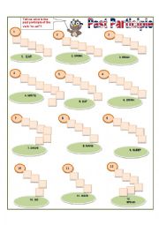 English Worksheet: PAST PARTICIPLE