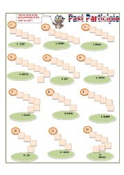 English Worksheet: PAST PARTICIPLE