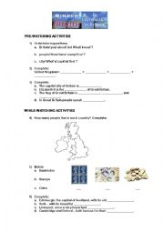 Window on Britain Chapter 1 Worksheet