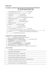 English Worksheet: Future tenses