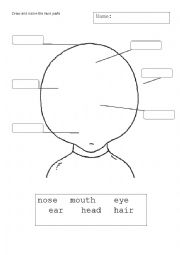 Face vocabulary P1