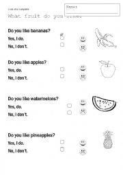 Fruit - Do you like? P1