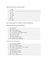 English Worksheet: 