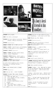 English Worksheet: Psycho by hitchcock 2