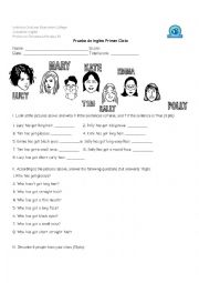 Describing people test