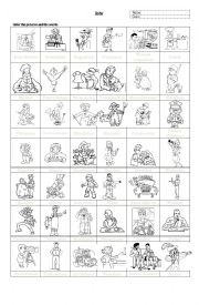 English Worksheet: Jobs