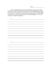 English Worksheet: Movie Critique