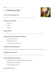 Knuffle Bunny Free comprehension questions
