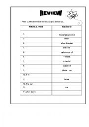 English Worksheet: Grammar