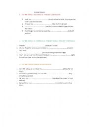 English Worksheet: Future Tenses