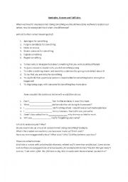 English Worksheet: apologies, excuses and tall tales.