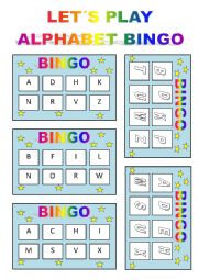 BINGO ALPHABET