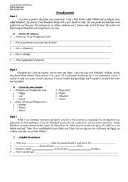 English Worksheet: Frankesntein 1