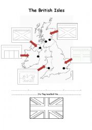 English Worksheet: The British Isles