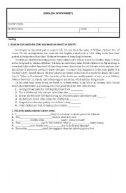 English Worksheet: books are funny