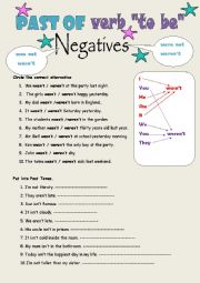 English Worksheet: Past of verb 