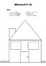 English Worksheet: Where is it? (2)