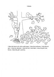 Autumn worksheets