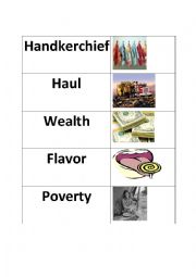 The Keeping Quilt Vocabulary