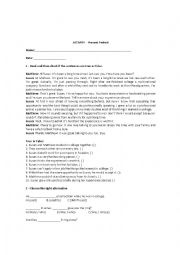 English Worksheet: Present Perfect