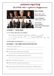 English Worksheet: Detective story