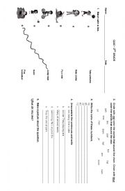 English Worksheet: Quiz Third Grade