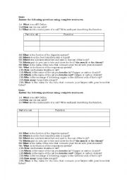 English Worksheet: cells, digestive system and respiratory system quiz