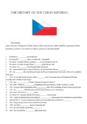 English Worksheet: History of the Czech Republic