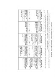 English Worksheet: The People in My Apartment Building Information Gap