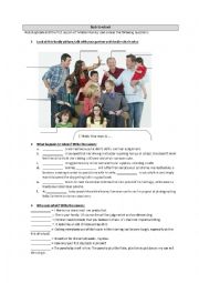 English Worksheet: Modern Family -Back to school