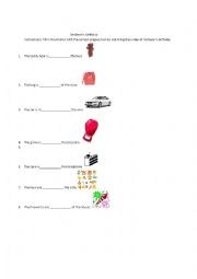 mr.beans birthday-prepositions of place