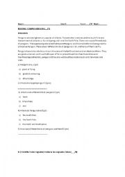 English Worksheet: Adults beginners test