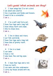 English Worksheet: Riddles