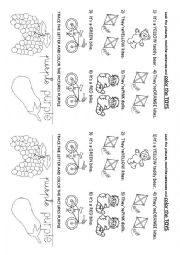 English Worksheet: Coloring TOYS