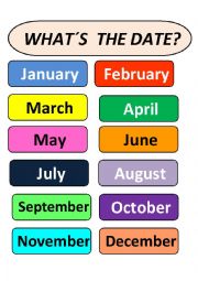 English Worksheet: Daily routines date and season. 