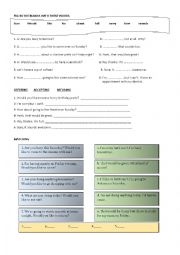 English Worksheet: worksheet