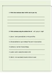 English Worksheet: PASSIVE VOICE, CURRICULUM