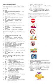 English Worksheet: Ulangan Harian Buku Kurtilas Chapter 3