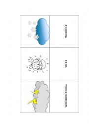 English Worksheet: Weather Concentration