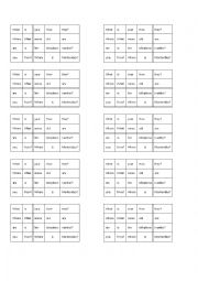 English Worksheet: Wh Questions Maze