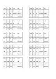 English Worksheet: Wh Questions Maze