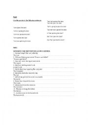 English Worksheet: Passive voice