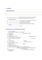 English Worksheet: Confusing words