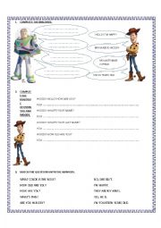 English Worksheet: Personal information 