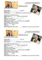 English Worksheet: Pleased to meet you